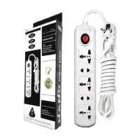 

                                    Nano NPS 205 5-Port 2-Pin White Power Strip